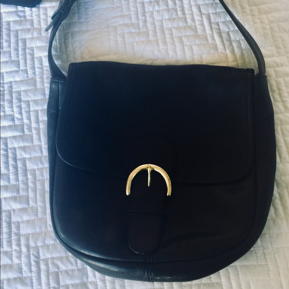 Vintage Coach Black Purse